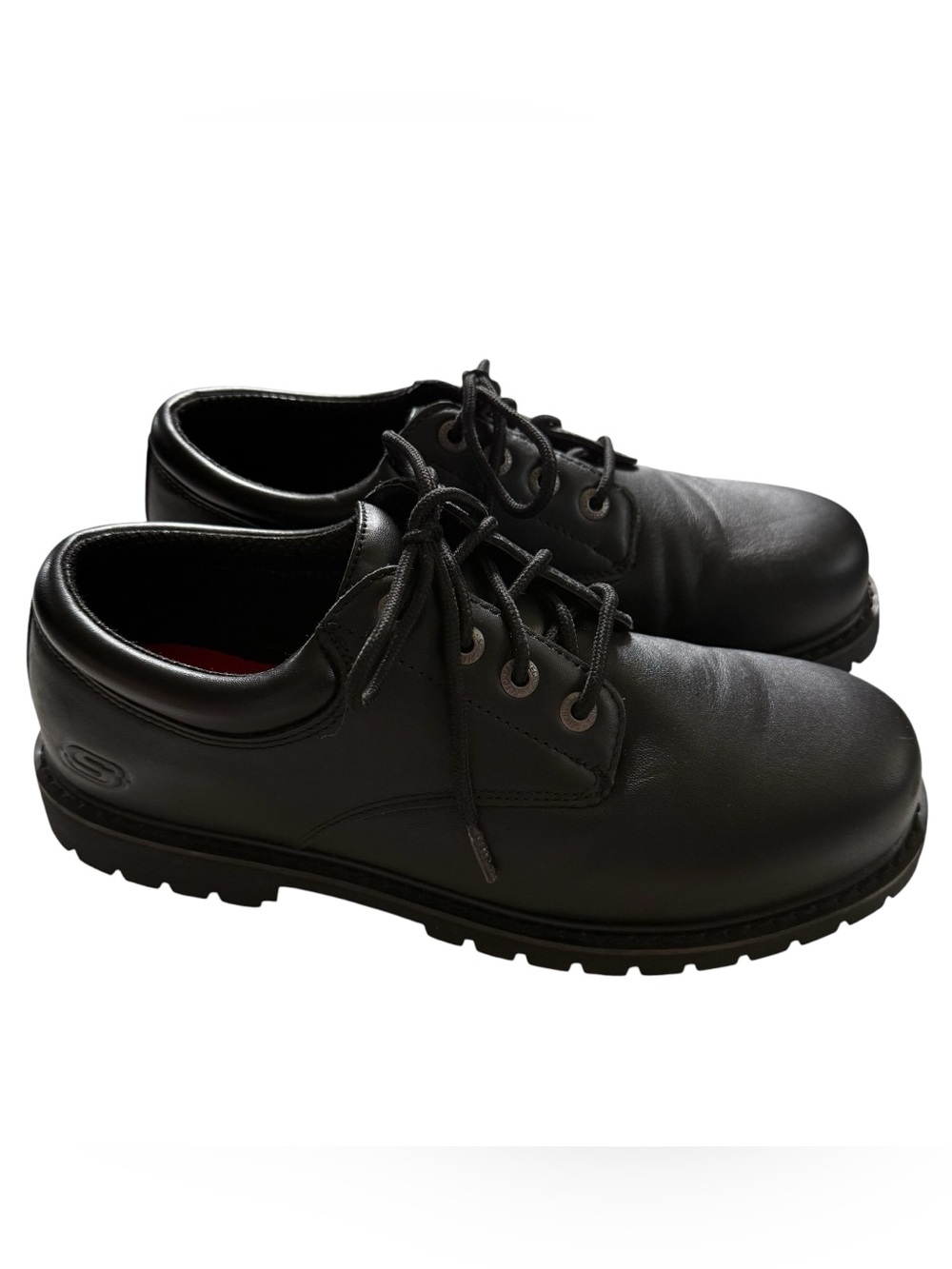 Sketchers WORK Men's 11 Wide Fit 77041EC Cottonwood Elks Slip Resistant Shoes